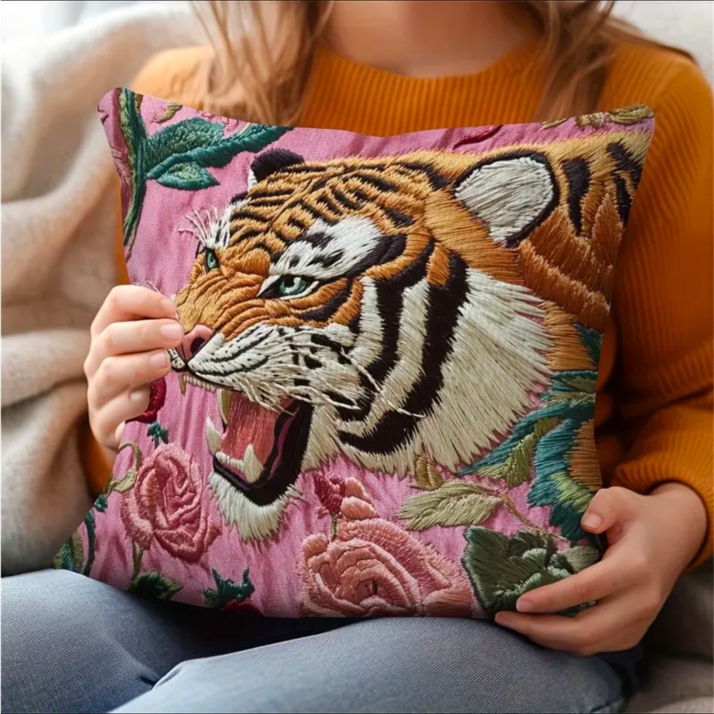 Tiger pillowcase - Picture 9 of 10